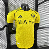 Player Version Al-Nassr Riyadh Jersey 25/26 Home RONALDO Football Kit Soccer Jersey PalmSportss