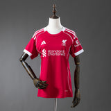 Women Liverpool Jersey 25/26 Home Football Kit Soccer Jersey