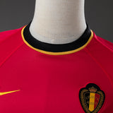 Belgium Home Jersey 2000 World Cup Football Kit Soccer Shirt PalmSportss