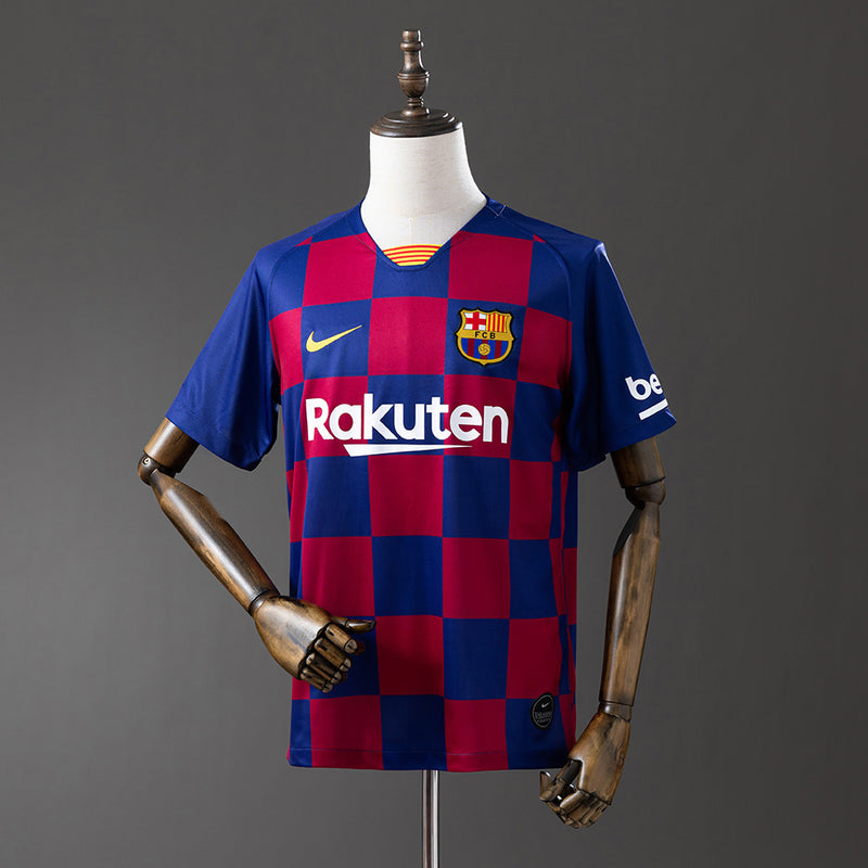 Barcelona Jersey 2019-20 Home Retro Football Kit