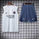 PSG Vest Set Training Tracksuits 25/26 Football Kit Soccer Jersey