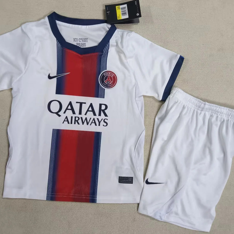 Kids PSG Away Jersey 2026-2027 Football Kit Soccer Shirt