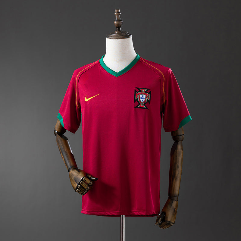 Portugal Jersey 2006 Home Retro Football Kit