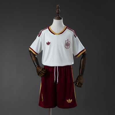 Kids Spain Away Jersey 2026 World Cup Football Kit Soccer Shirt