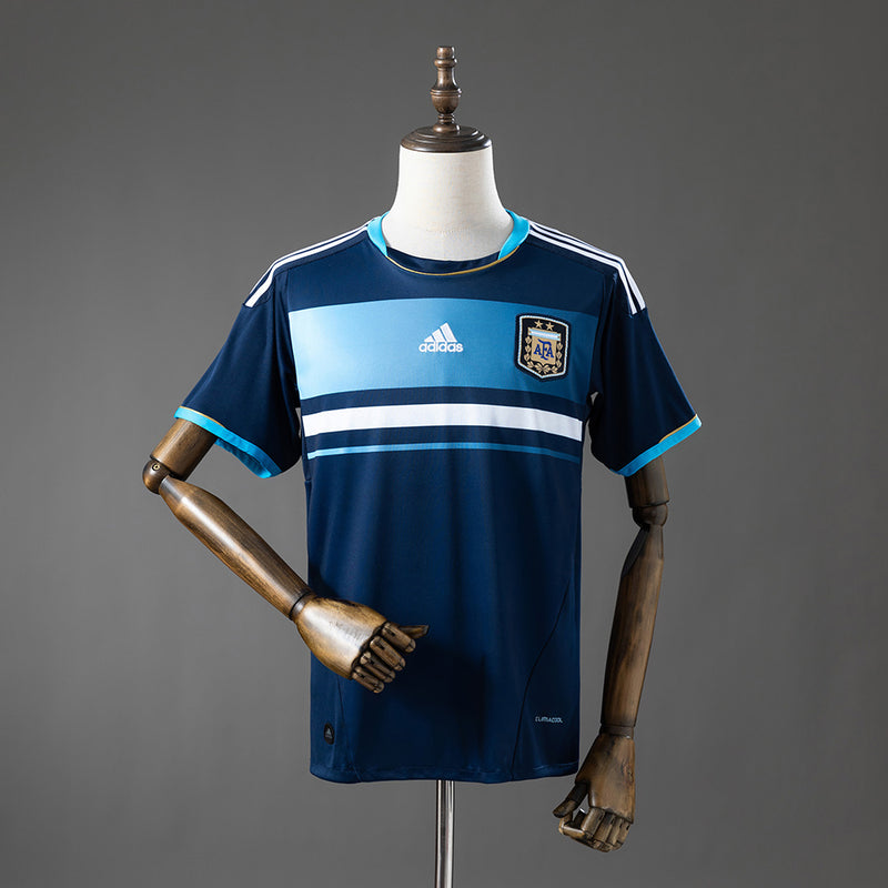 Argentina Away Jersey 2011 Retro Football Kit Soccer Shirt