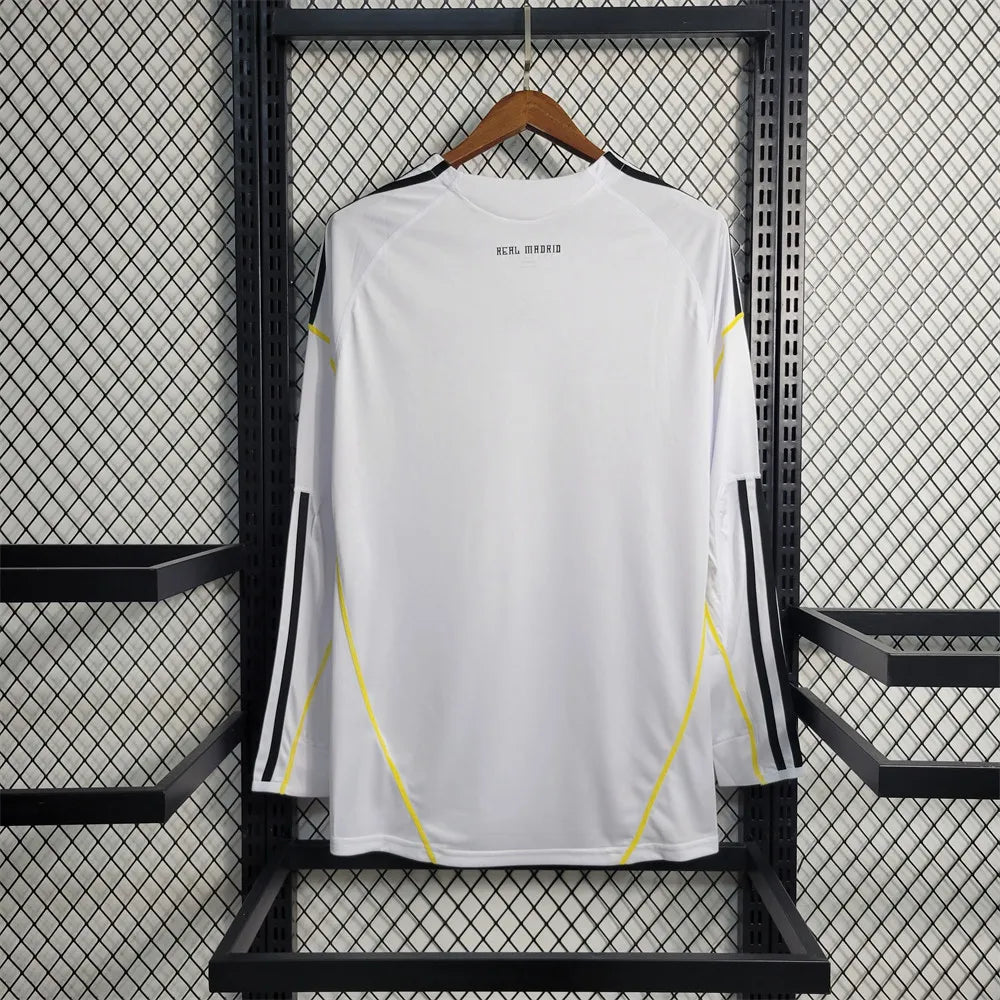 Retro 09/10 Real Madrid Home Jersey Long Sleeves