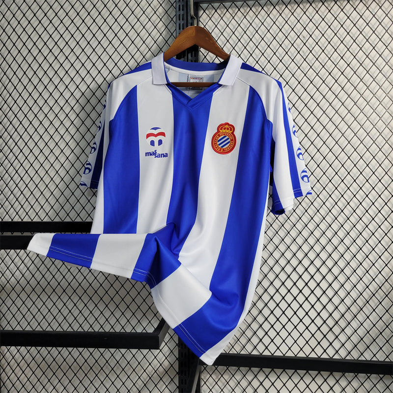Retro version 1984-1989 Espanyol home Jersey