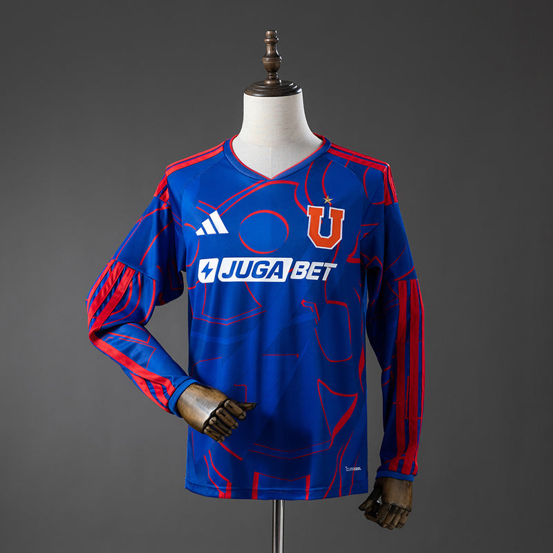 University of Chile Home Jersey 2026-27 Long Sleeves Football Kit Soccer Shirt