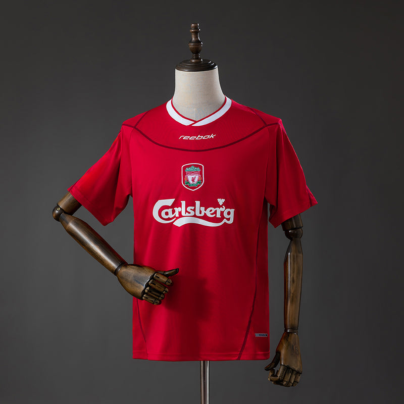 Liverpool Home Jersey 2002-04 Retro Football Kit Soccer Shirt
