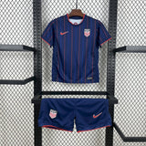 Kids USA Jersey 25/26 Away Football Kit Soccer Jersey