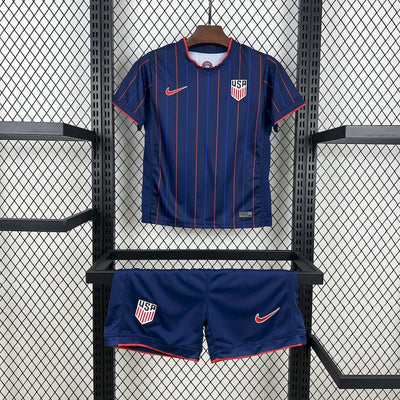 Kids USA Jersey 25/26 Away Football Kit Soccer Jersey