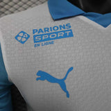 Player Version Marseille Jersey 25/26 Home Football Kit Soccer Jersey - PalmSportss