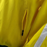 Brazil Windbreaker 2010-11 Yellow Football Kit Soccer Jersey - PalmSportss