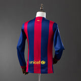 Barcelona Jersey 2014-15 Home Retro Kit Long Sleeves