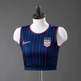 Women USA Away Vest 2025 Football Kit Soccer Shirt