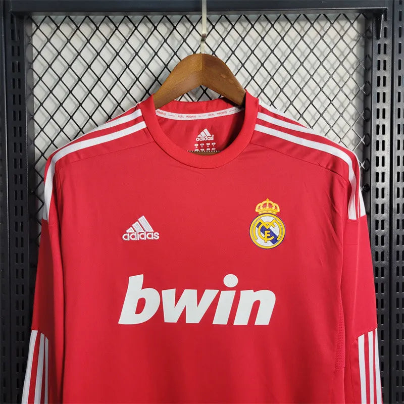 Retro Real Madrid Third Jersey 2011 2012 Football Kits Long Sleeve