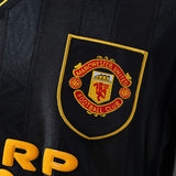 Man United Jersey 1993-95 Away Retro Football Kit Long Sleeves