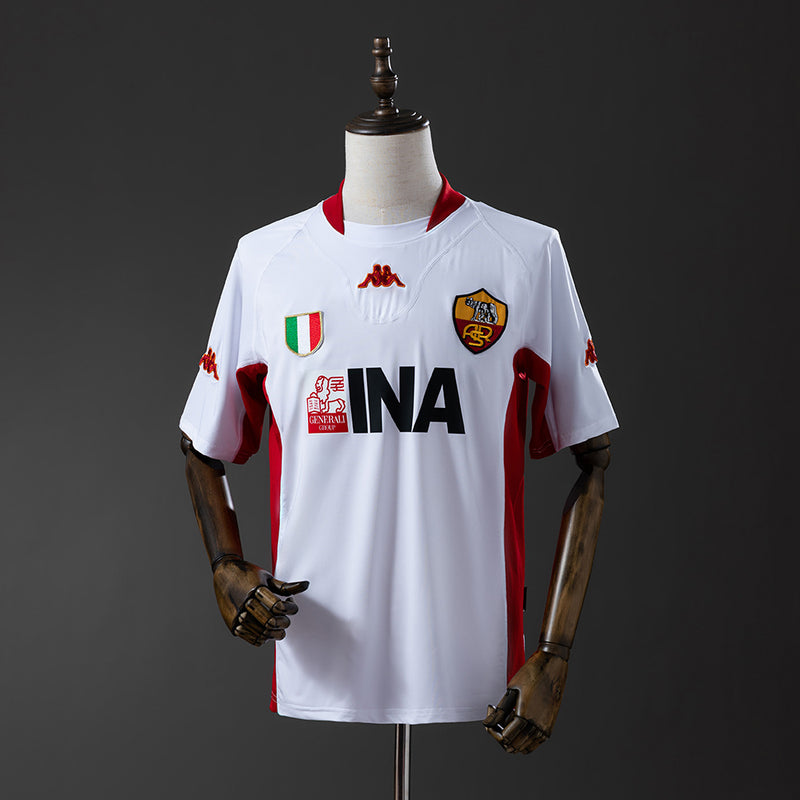Rome Jersey 2001-02 Away Retro Football Kit
