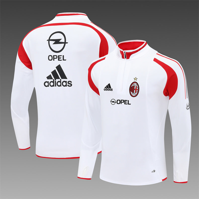 Retro AC Milan Training Tracksuits 2004-05 Football Kit Soccer Jersey