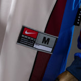Barcelona Jersey 1998-01 Away Retro Football Kit Long Sleeves