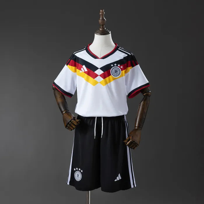 Kids Germany Jersey 2026 World Cup Home Football Kit