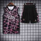 PSG Vest Set Training Tracksuits 25/26 Football Kit Soccer Jersey