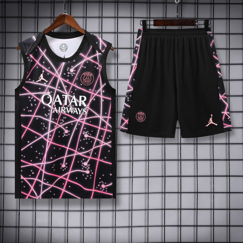 PSG Vest Set Training Tracksuits 25/26 Football Kit Soccer Jersey