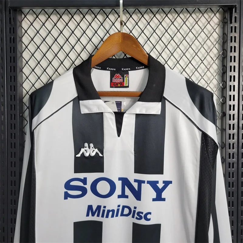 Juventus Jersey 97/98 Home Long Sleeve history retro Football Kits