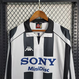 Juventus Jersey 97/98 Long Sleeve history retro Football Kits Custom Name 1997 1998 Soccer Sport Shirt