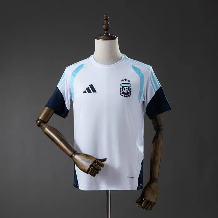 Argentina White Jersey 2026 Training Football Kit Soccer Shirt