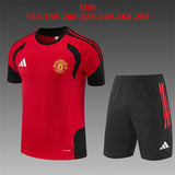 Kids Manchester United Training Tracksuits 2026-2027 Football Kit Soccer Jersey PalmSportss