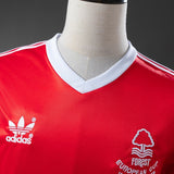 Nottingham Forest Home Jersey 1977-80 Retro Football Kit Long Sleeves