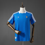Real Madrid Terrace Icons T-Shirt Blue 2026-2027 Football Kit Soccer Jersey