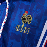 France Jersey 1996 Retro Home Football Kit