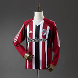 River Plate Jersey 2005-06 Away Retro Football Kit Long Sleeves