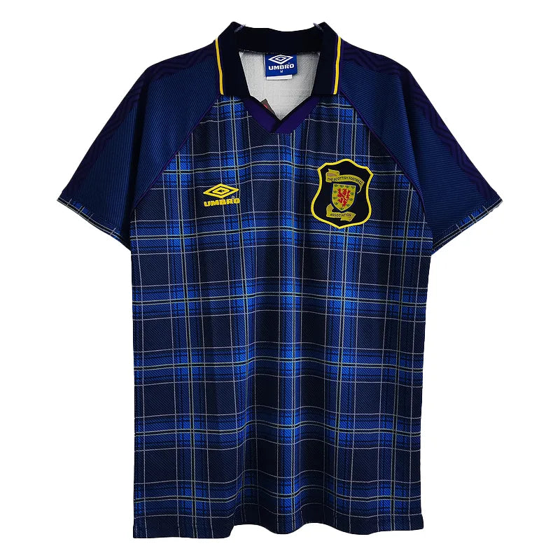 Retro Scotland Jersey 1994/96 Home Football Kit Soccer Shirt