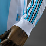 Argentina Jersey 1998 Home Retro Football Kit Long Sleeves