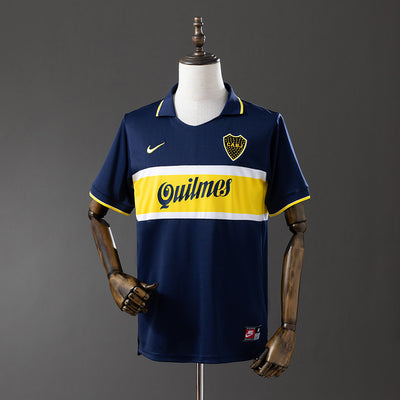 Boca Juniors Jersey 1996-97 Home Retro Football Kit