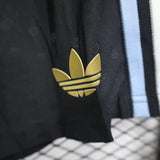 Player Version Argentina Shorts 2025 Black Football Kit Soccer Shorts - PalmSportss