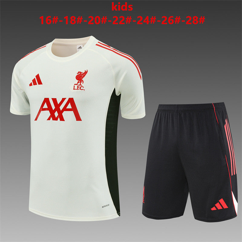 Kids Liverpool Training Tracksuits 25/26 Football Kit Soccer Jersey