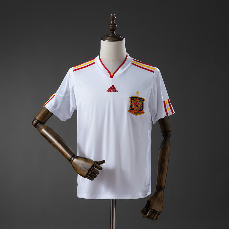 Spain Away Jersey 2011-12  Retro Football Kit Soccer Shirt