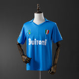 Napoli Jersey 1987-88 Home Retro Football Kit