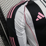 Player Version Juventus Jersey 25/26 Home Long Sleeves Football Kit Soccer Jersey