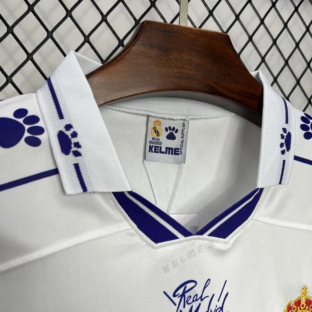 Retro Real Madrid Home Kit 1994/96 Long Sleeves Football Jersey