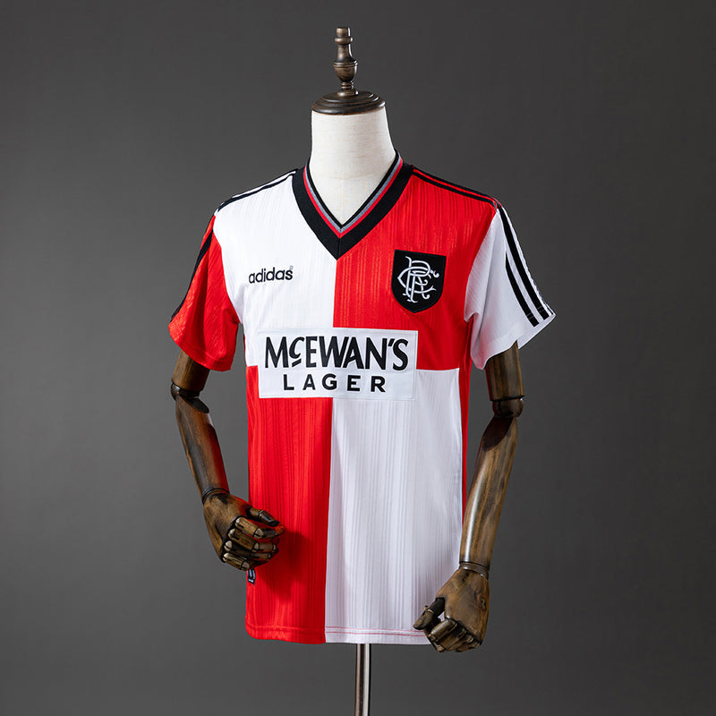 Rangers Jersey 1995-96 Away Retro Football Kit