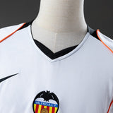 Valencia Jersey 2004-05 Home Retro Football Kit