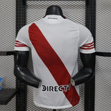 Player Version River Plate Jersey 25/26 Home Football Kit Soccer Jersey - PalmSportss