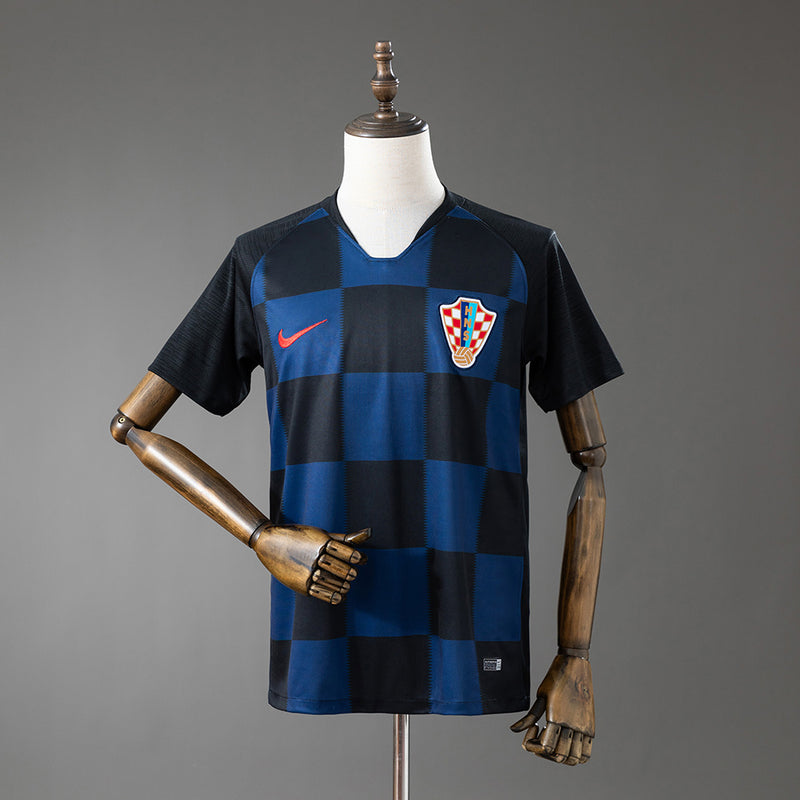 Retro Croatia Away Jersey 2018 Football Kit Soccer Shirt