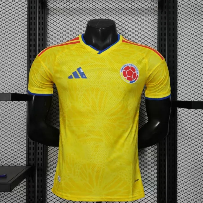 Player Version Colombia Jersey 2026 World Cup Football Kit Soccer Jersey