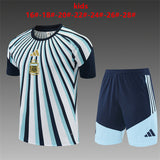 Kids Argentina Training Tracksuits 2026 Football Kit Soccer Jersey PalmSportss